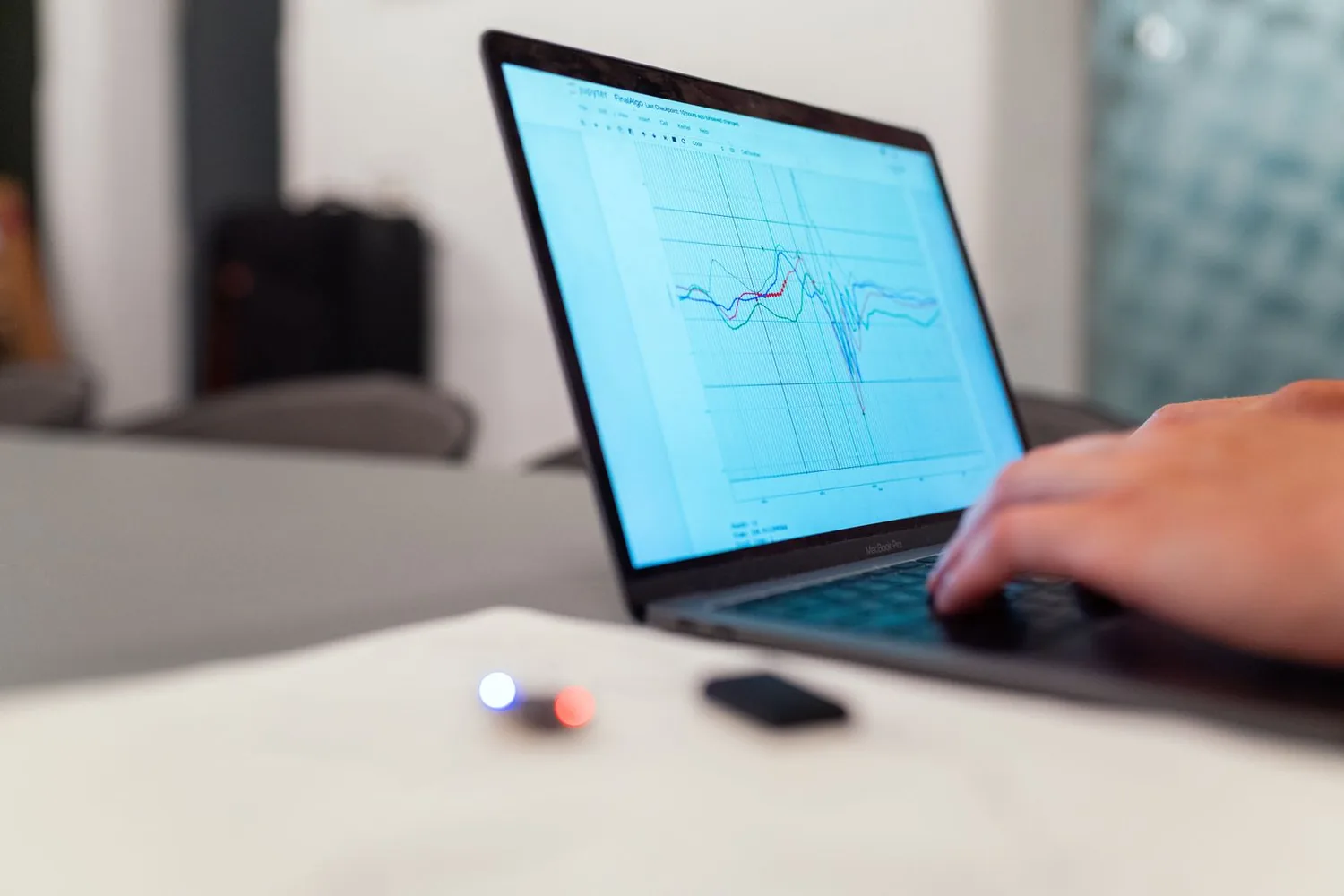 Illustrative data analysis workspace